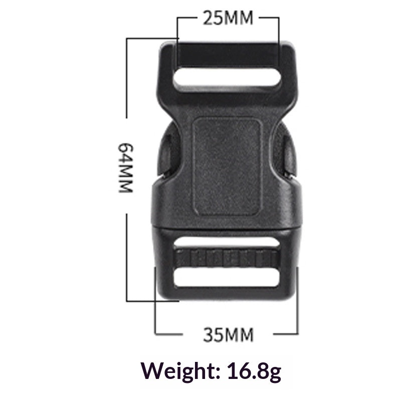 Pet Tactical Harness Plastic Buckle