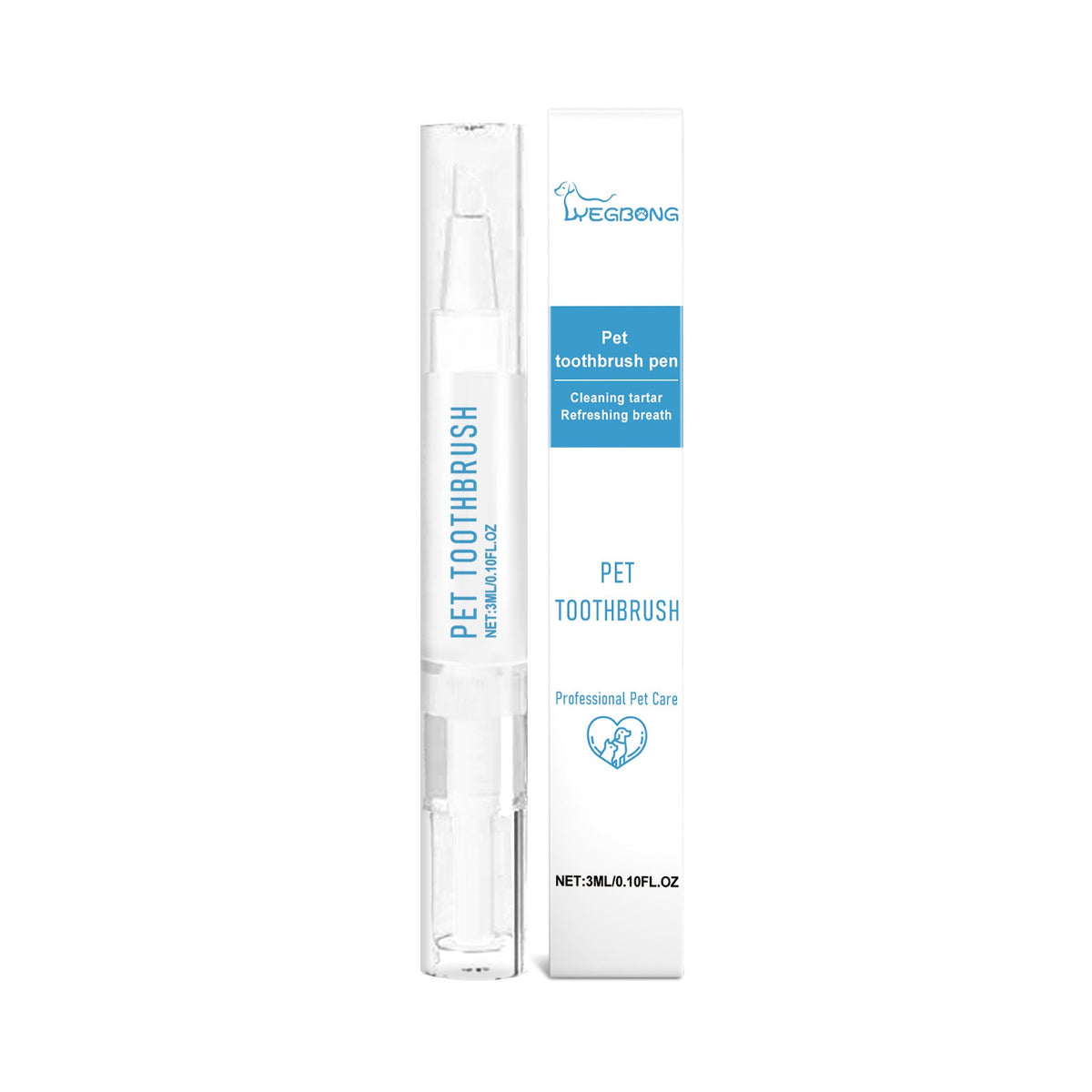 Soft Pet Toothbrush Pen