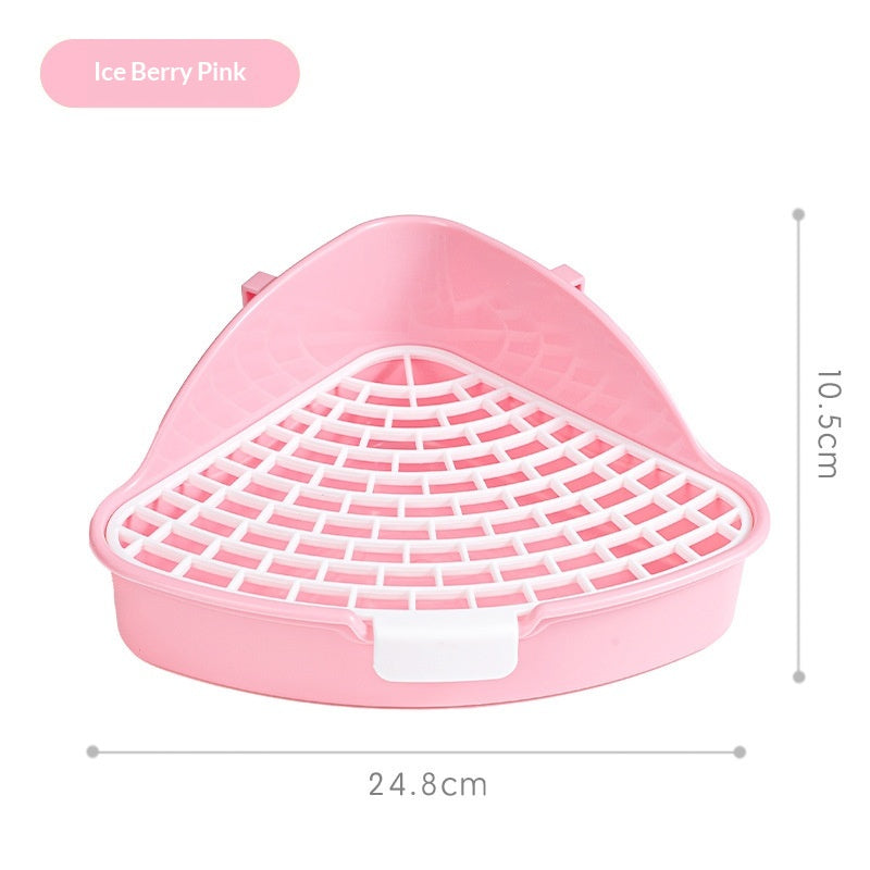 Raised Anti-Splash Small Pet Potty