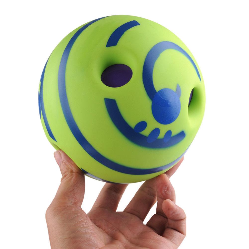 Vinyl Dog Molar Ball Toy