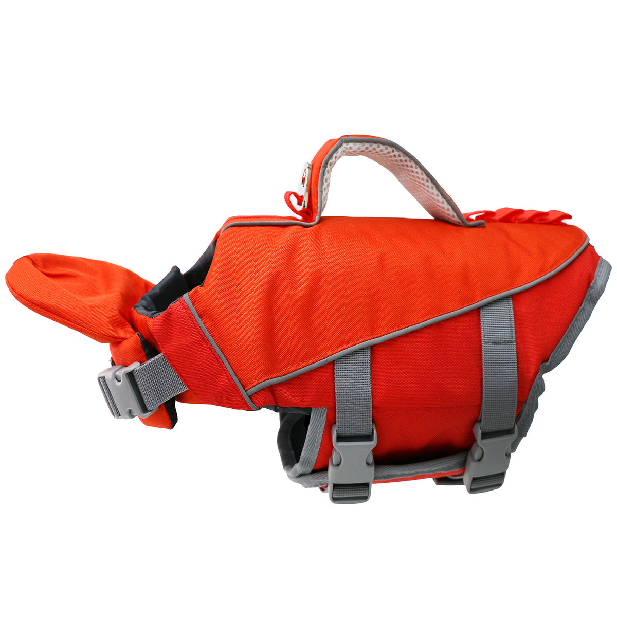 Reflective Patchwork Dog Swim Life Jacket