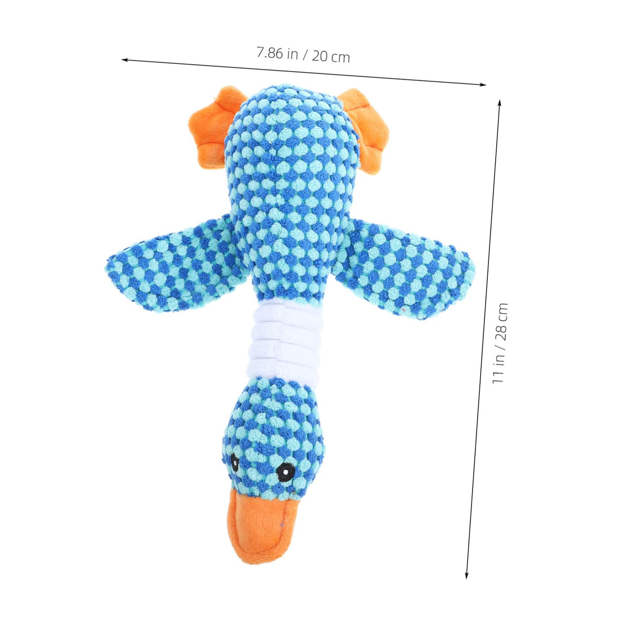 Squeaky Plush Goose Chewing Toy For Dogs