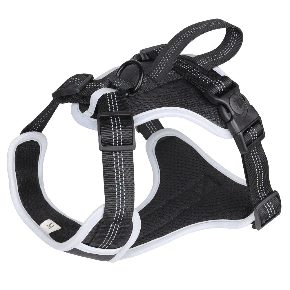 Explosion-Proof Big Dog Chest Strap Vest Pet Hand Holding Rope