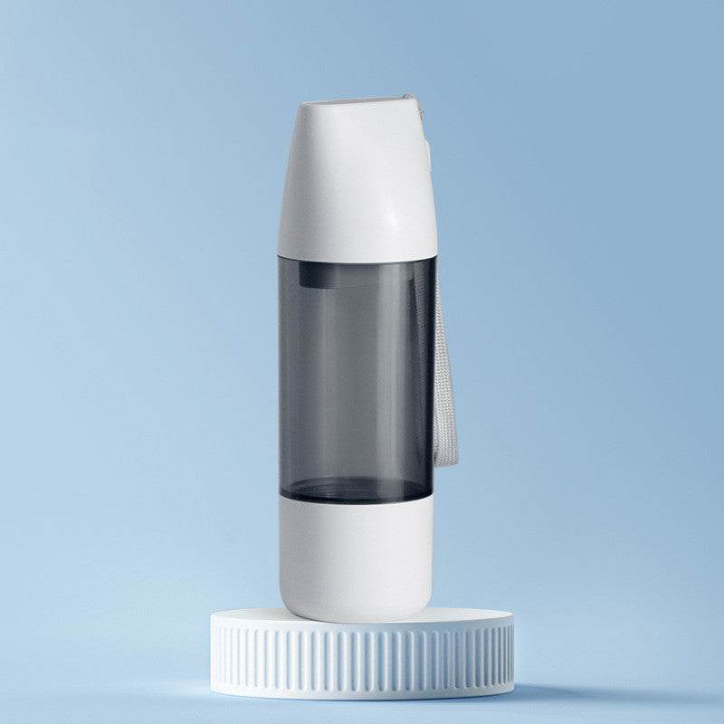 Portable Dog Water Bottle with Food Container