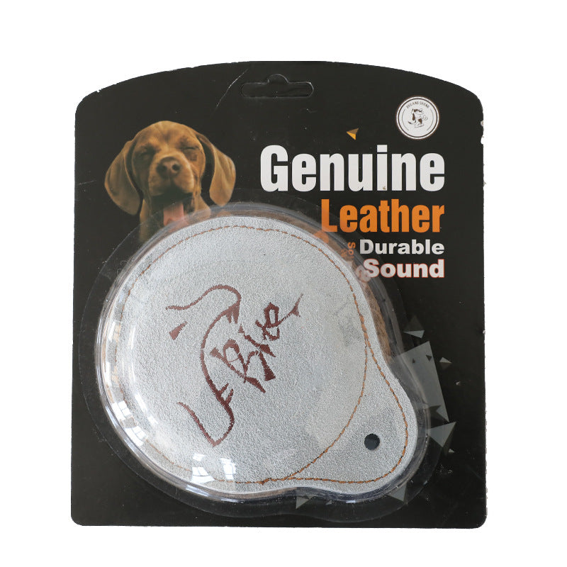 Cowhide Dog Training Toy