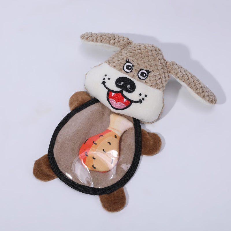 Plush Talking Mouse Dog Toy