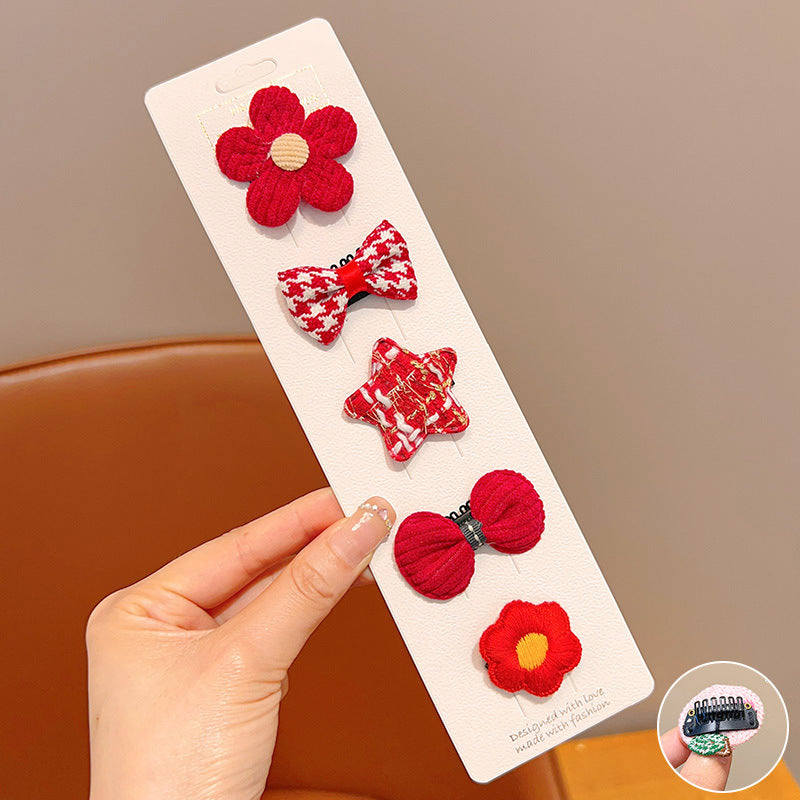 Portable Mini Cartoon Dog Hairpin