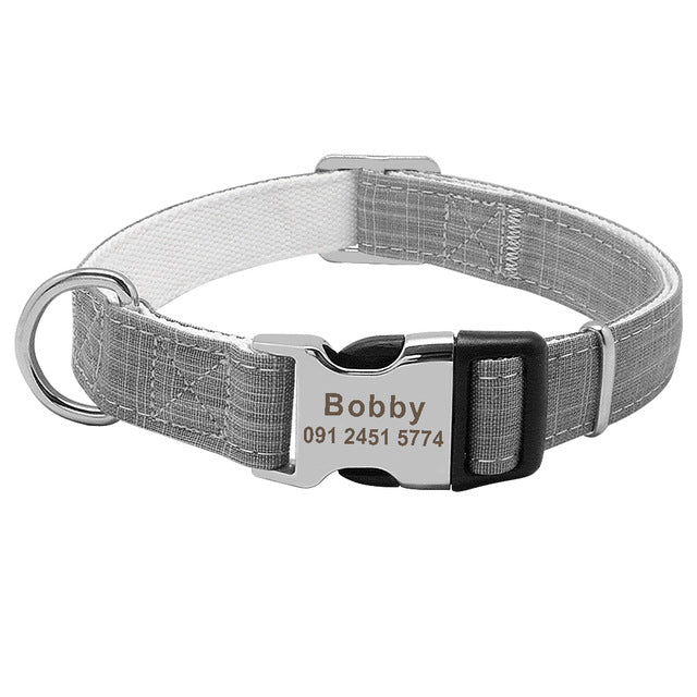Custom Dog Collar With Engraving