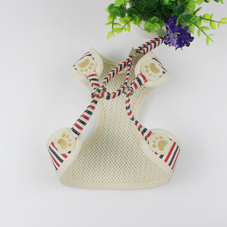 Pet Chest Harness Mesh Breathable Vest