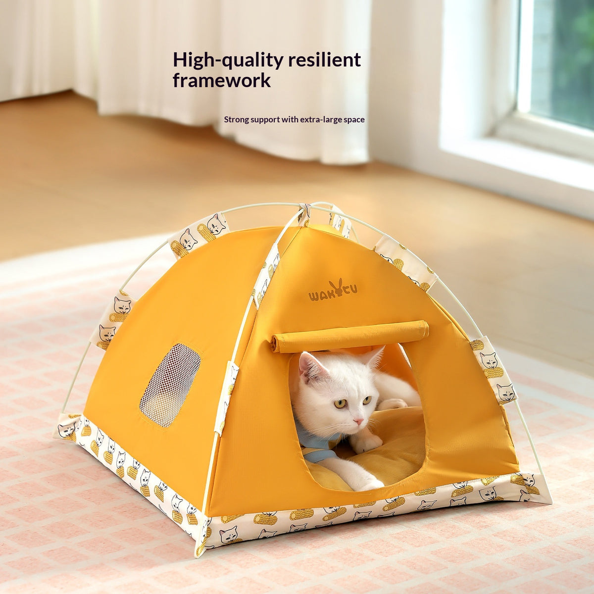 Four-Season Universal Windproof Pet Tentcat Bed For Outdoor Camping