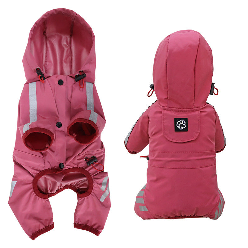 Waterproof Full-Coverage Dog Raincoat