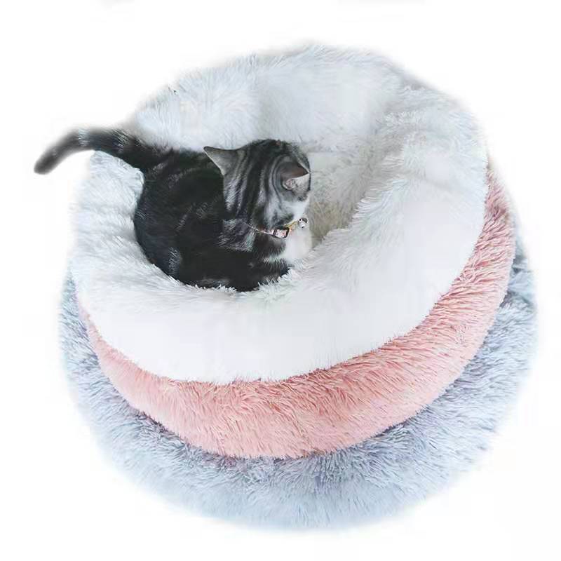 Round Plush Kennel