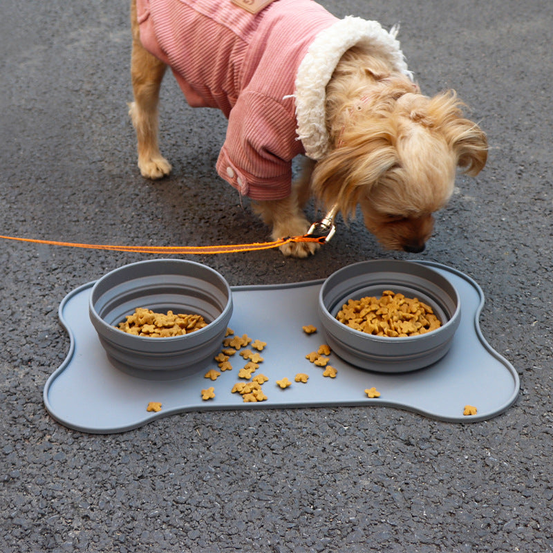 Food-Grade Silicone Pet Bowl