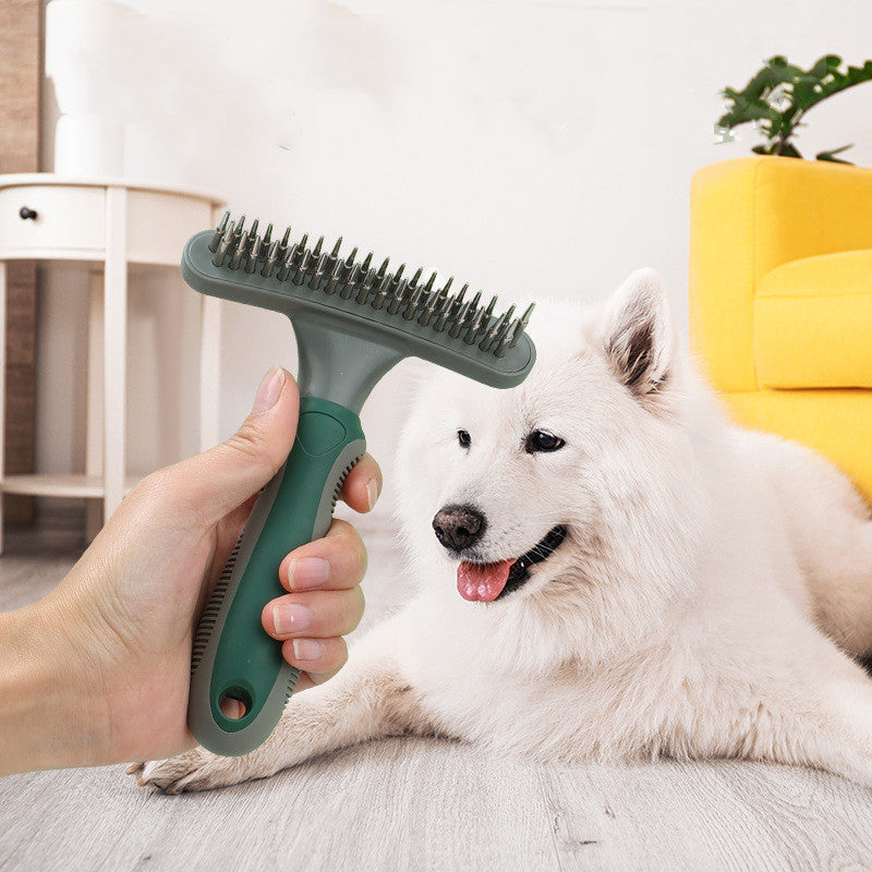Double Row Pet Grooming Comb