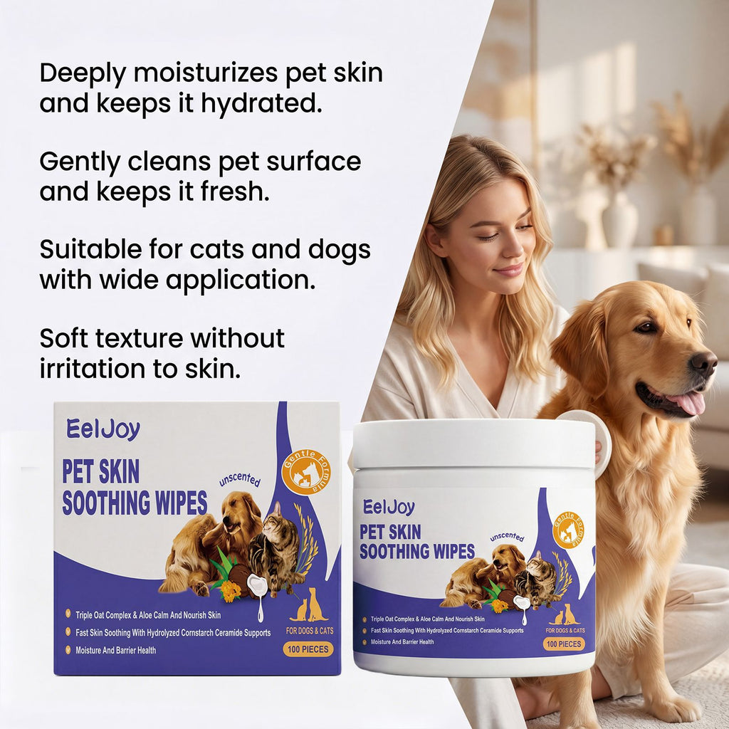Pet Cleaning Wipes Daily Convenient Pet Hair Comfortable Clean And Mild Cleaning Wipes