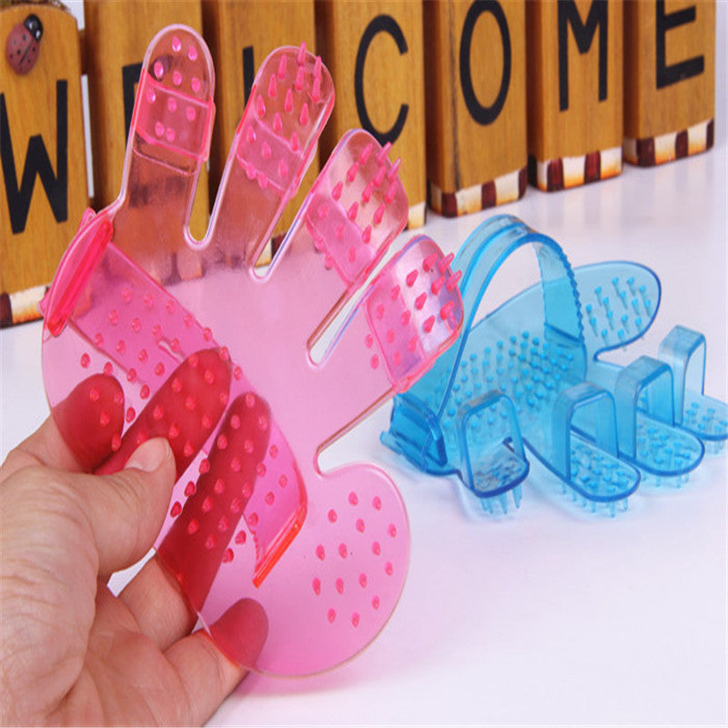 Five Finger Dog Shower Brush