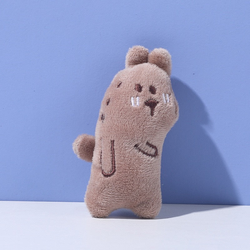Durable Cartoon Plush Squeaky Dog Toys