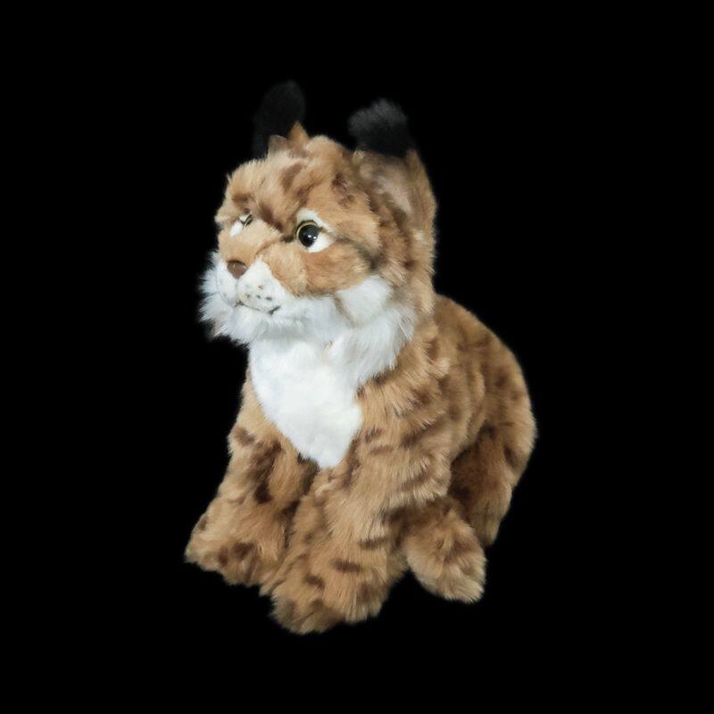 Lynx Plush Toy Doll Realistic Wild Animal