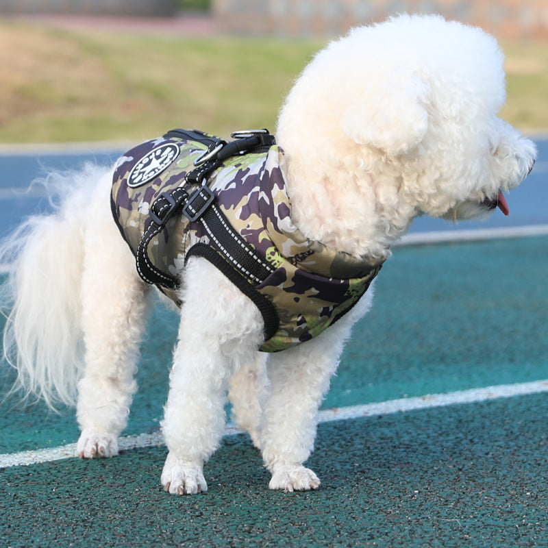 Warm Cotton Fleece Dog Coat