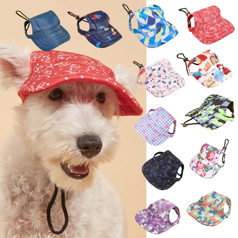 Sporty Dog Baseball Cap Sunshade