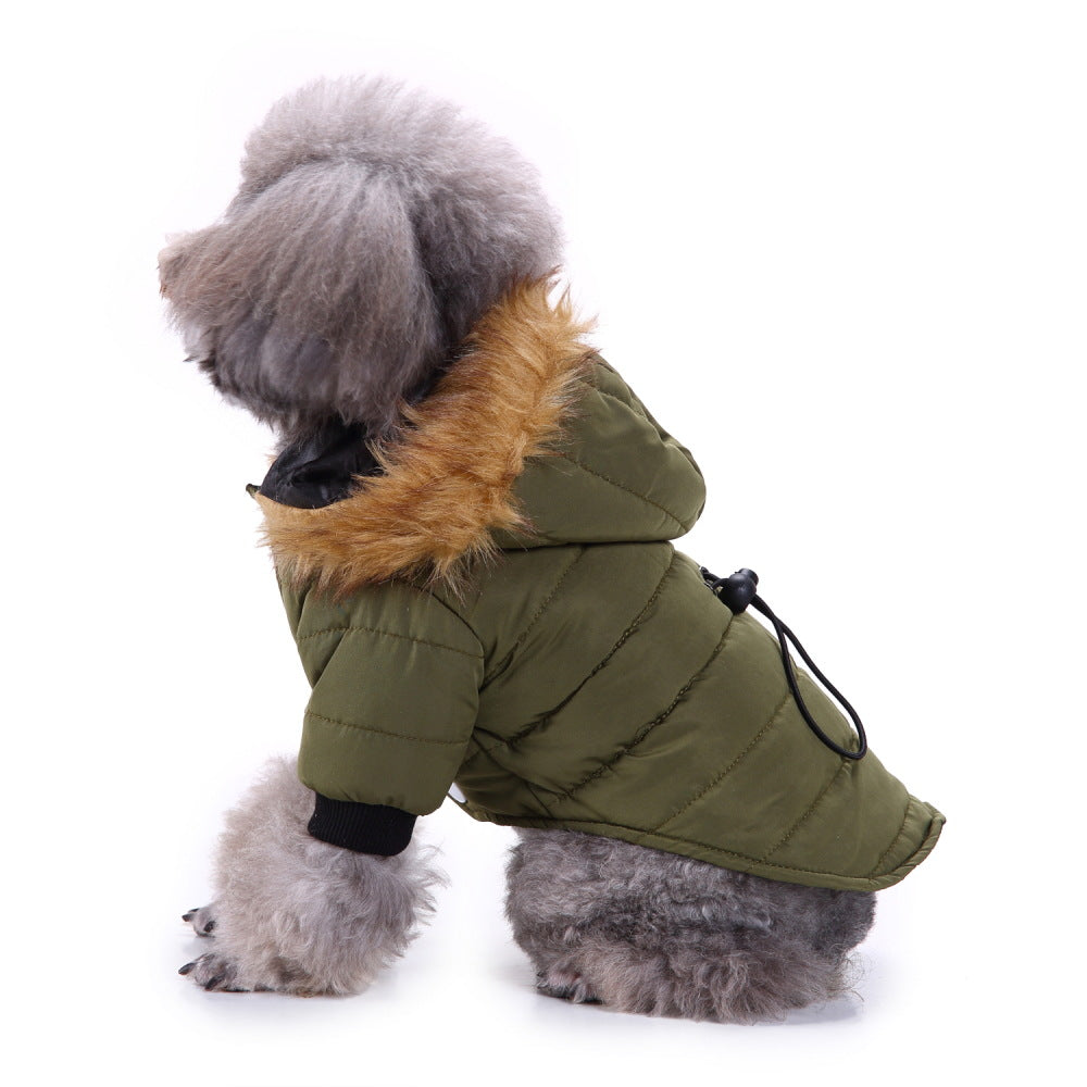 Reflective Cotton Dog Winter Coat