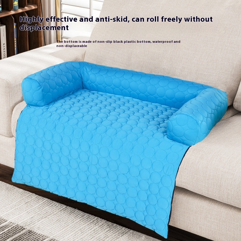 Popular Four Seasons Universal Ice Silk Dog Bed