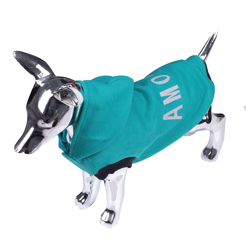 Two-Foot Hooded Dog Sweater