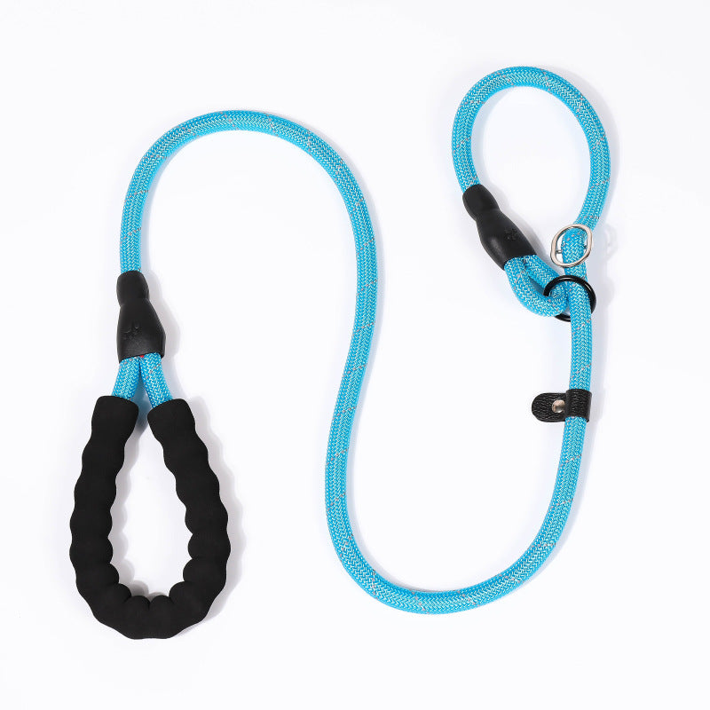 P Chain Pet Hand Holding Rope Reflective Silk Explosion-Proof Pet Traction