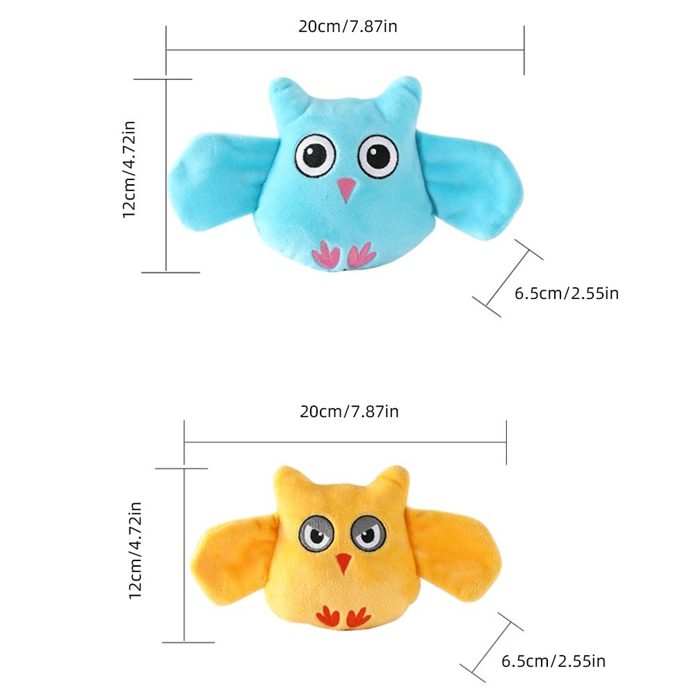 Animals Shape Squeaky Toys Plush Dog Toy Cute Bite Resistant Pp Cotton Dog Toys For Small Large Dogs Puppy Pet Dog Accessories
