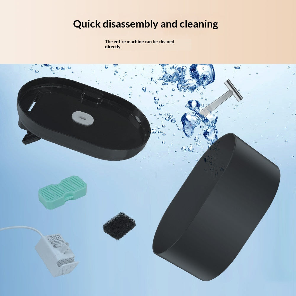 T-Shaped Dual-Spout Pet Water Fountain