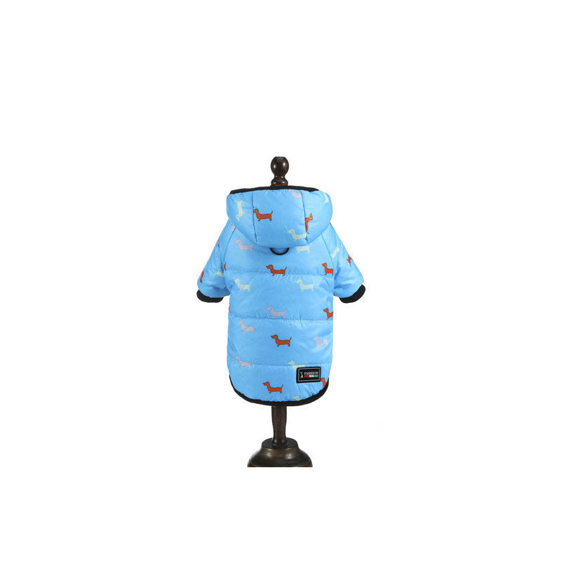 Puppy Pattern Cotton Suit