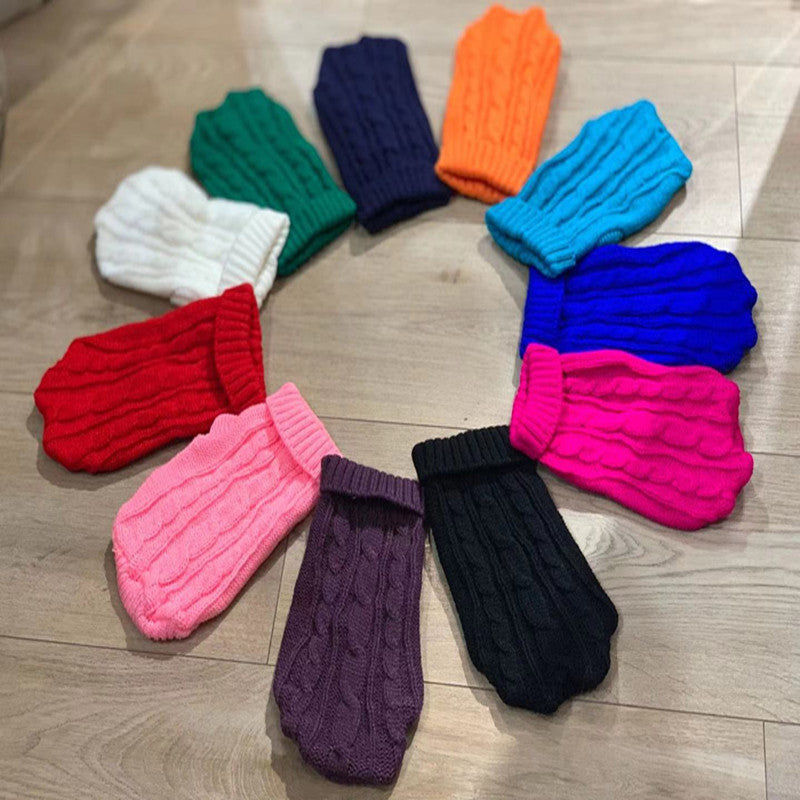Wool Milk Teddy Dog Sweater