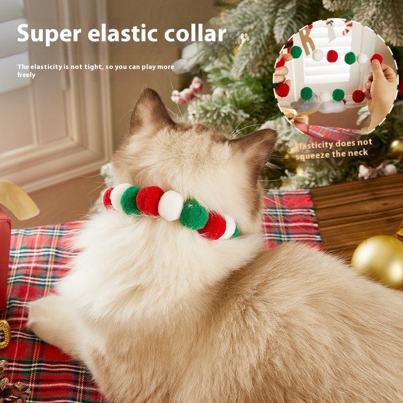 Pet Christmas Collar Decoration