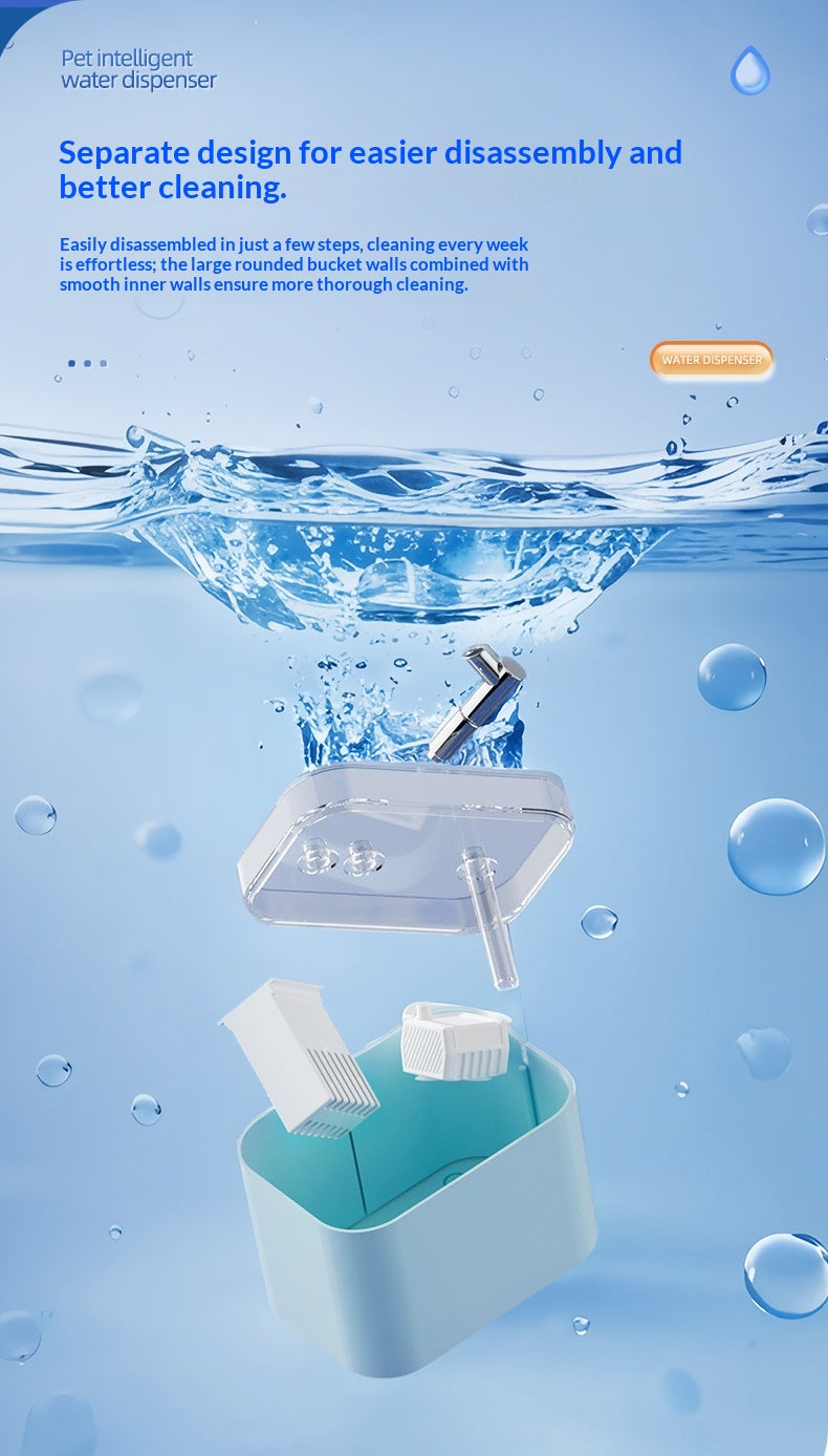 Automatic Circulating Filtered Pet Water Fountain