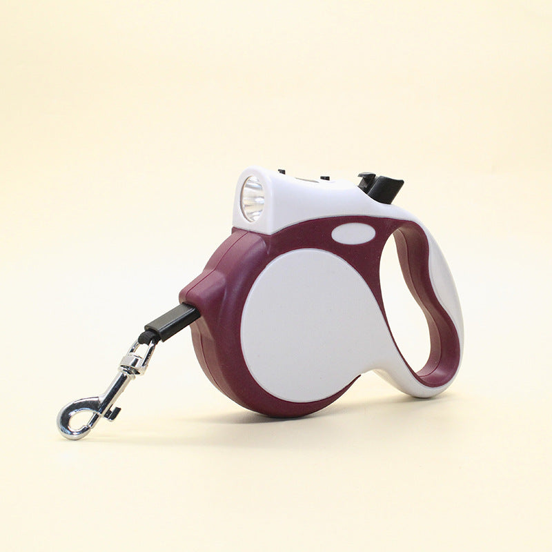Retractable Dog Leash With Light