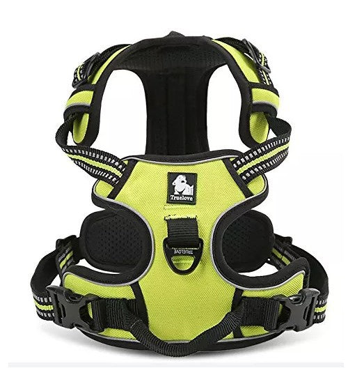 Truelove Vordere Bereich Reflektierende Nylon Haustier Hund Harness Alle Wetter Padded Einstellbare Sicherheits