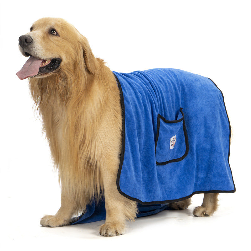 Super Absorbent Quick-Drying Dog Bath Towel