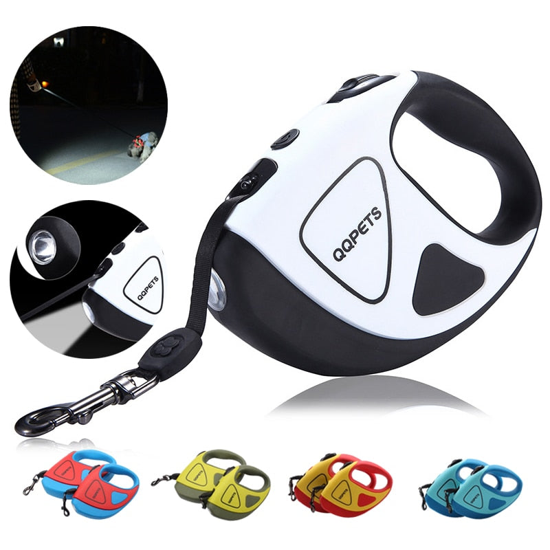 A New Type Of Retractable Traction Rope For Walking Dog Tractor With Light