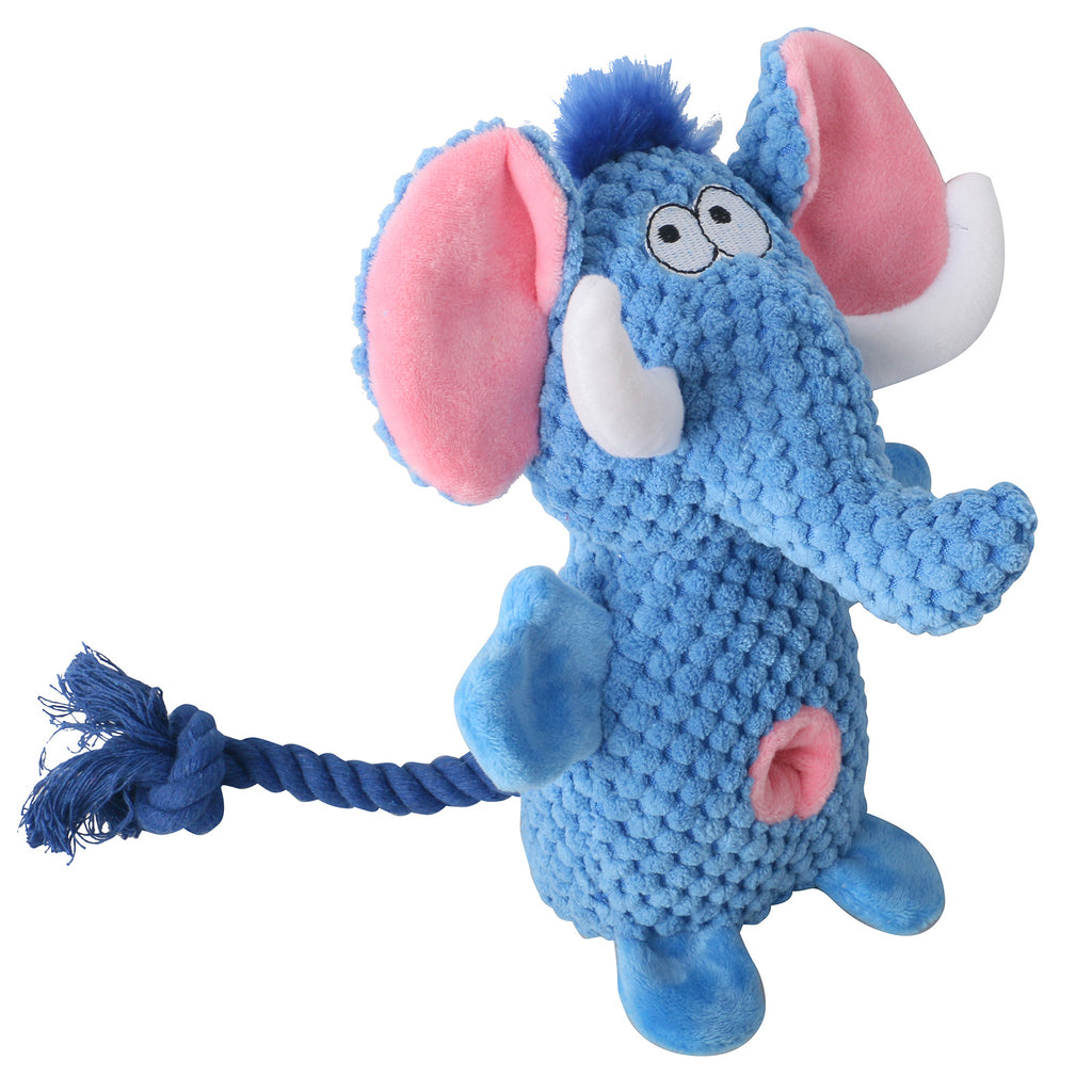 Plush Squeaky Food-Hiding Pet Toy