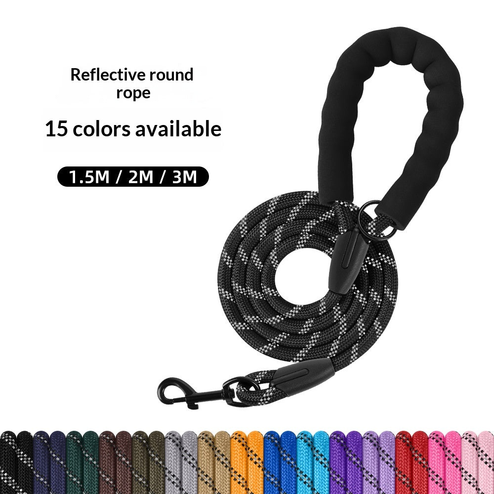 Thickened Reflective Durable Nylon Dog Leash