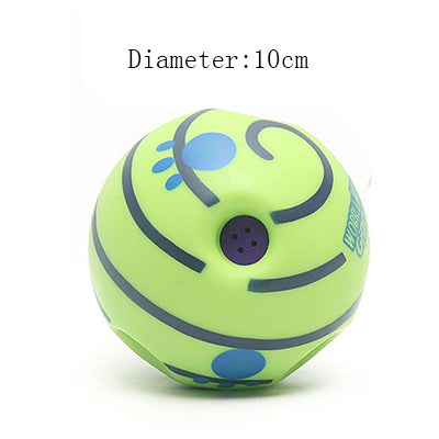 Vinyl Dog Molar Ball Toy