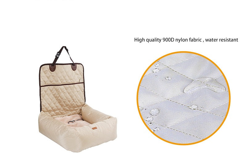 2 In 1 Pet Dog Carrier Folding Car Seat Pad Thickened Multi-Purpose Pet Bed Dog Car Mattress Pets Supplies