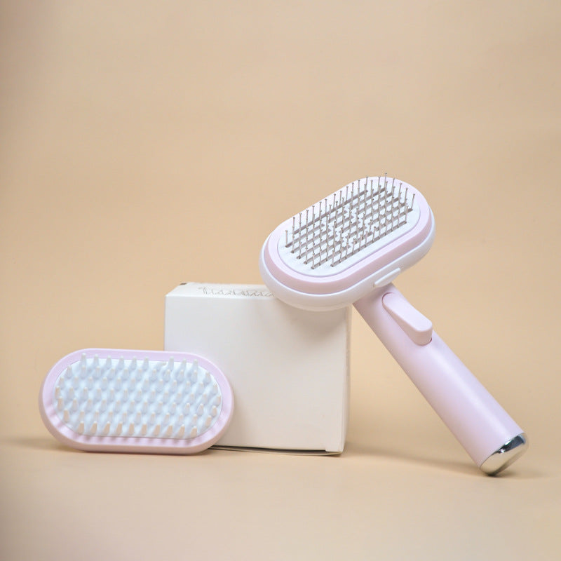 Hair Removal Steel Needle Pet Comb Bath Brush