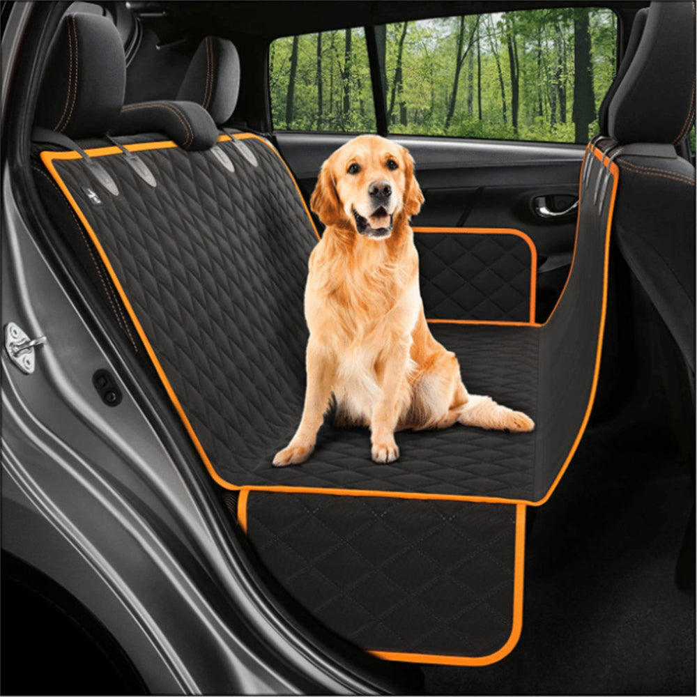 Dog Car Seat Cover With Mesh Window