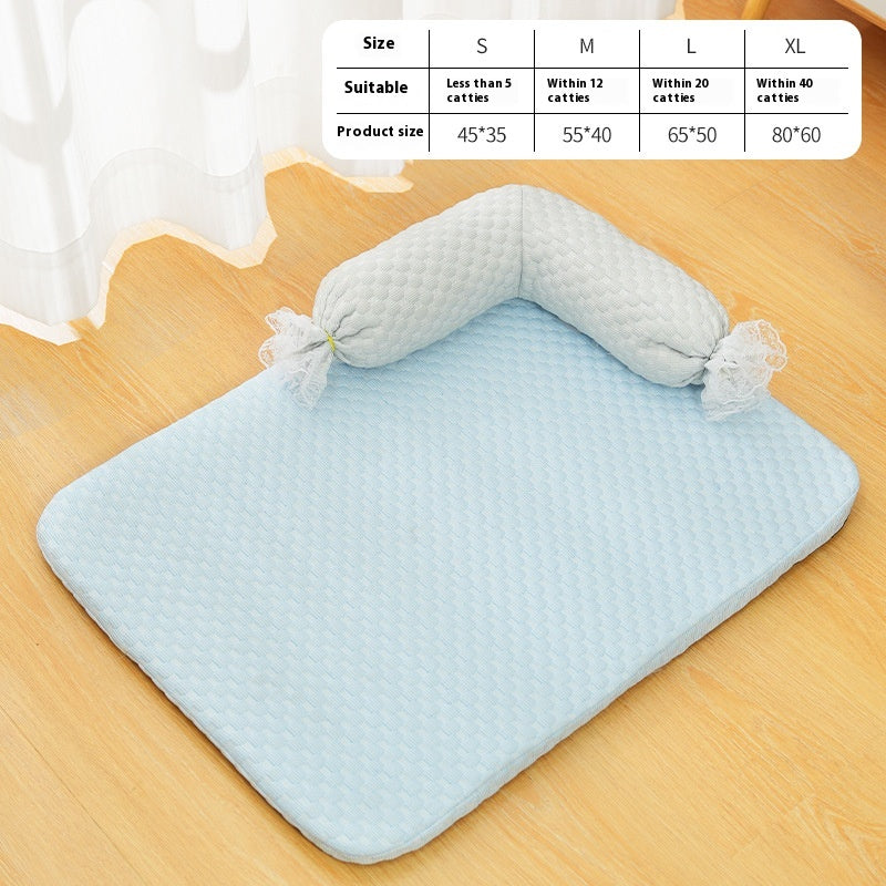 Dog Mat Candy Color Cute Style Summer