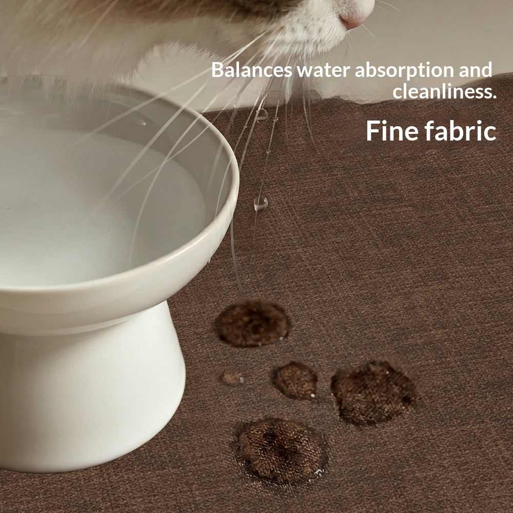 Non-Slip Wash-Free Waterproof Cat Feeding Mat