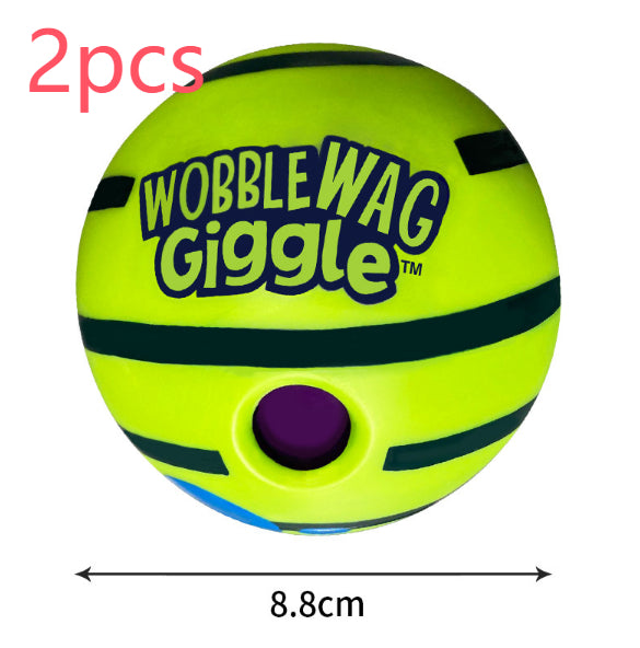 Dog Toy Ball Molar Teeth Cleaning Large Dog Puppy Bite-Resistant Relieving Stuffy Sound Big Dog Toy