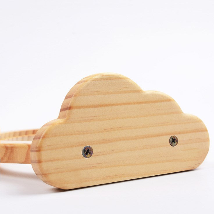 Ceramic Bowl With Solid Wood Stand
