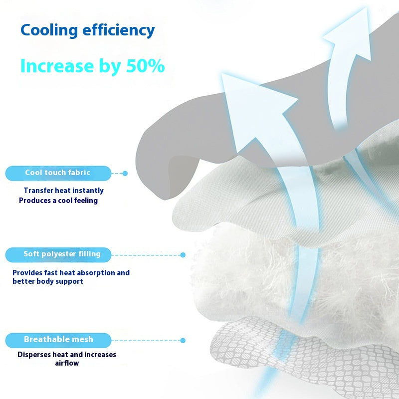 Pet Ice Mat Mattress Summer Mat Scratch-Resistant Cooling Non-Slip