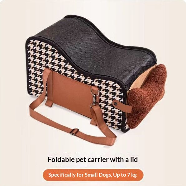Car Dog Bed and Armrest Safety Seat
